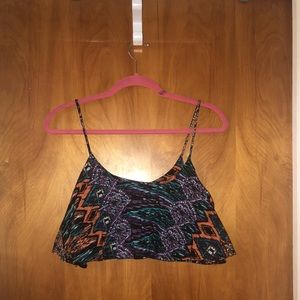 Tribal crop top.
